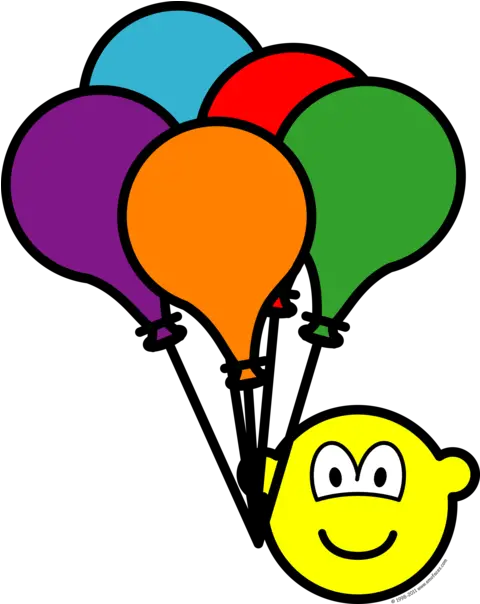 Party Balloons Buddy Icon 16192 Free Icons And Png Balloons Emoticon Party Icon Png