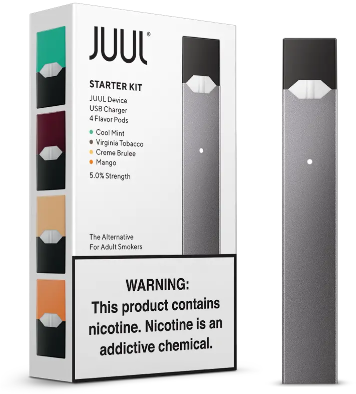 Juul Starter Kit Flavors Png Image With Starter Pack For Juul Juul Transparent Background