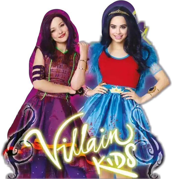 Download Villiankids Descendientes Descendants Mal Evie Mal And Evie Descendants Png Descendants Png