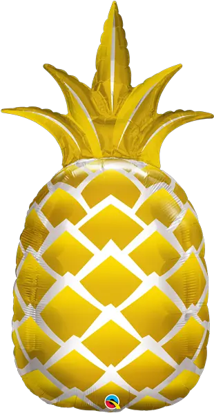 Download Hd Pineapple Transparent Luau Pineapple Balloon Pineapple Helium Balloons Png Pineapple Transparent