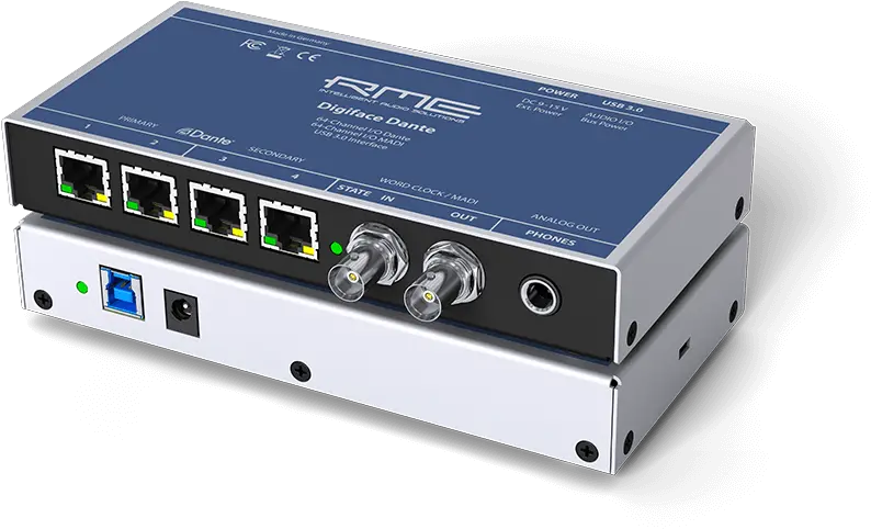 Digiface Dante Rme Audio Interfaces Format Converters Rme Digiface Dante Png Dante Png