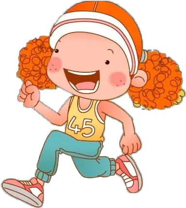 Download Happy Apple Running Clipart Animated Girl Running Png Running Clipart Png