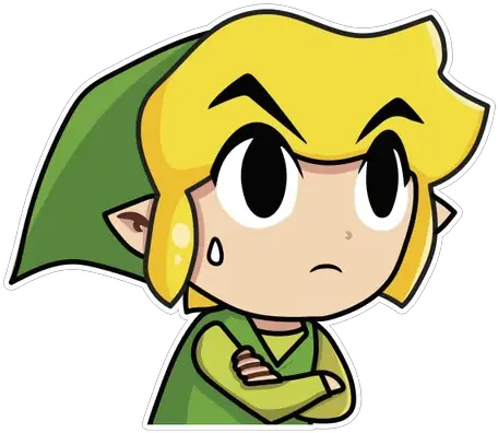 Toon Link Whatsapp Stickers Fictional Character Png Toon Link Transparent