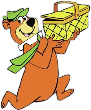 Check Out This Transparent Yogi Bear Picnic Basket Png Image