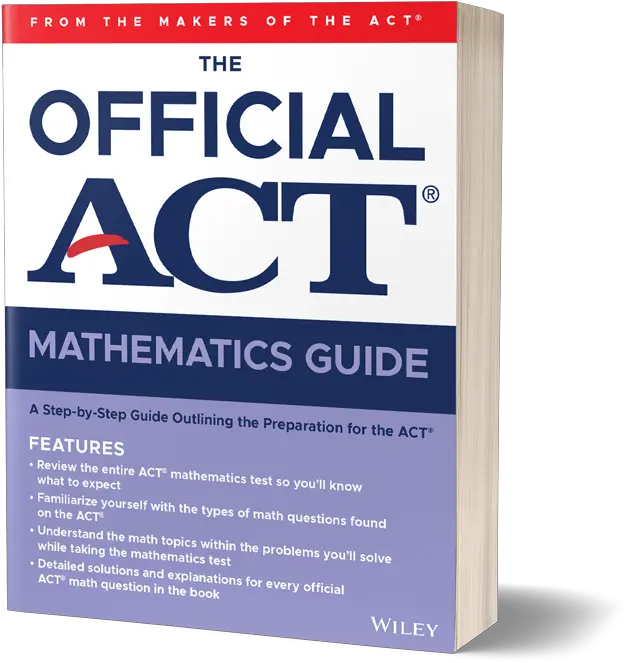 The Act Test For Students Book Cover Png Product Png