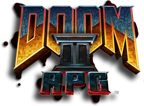 Doom 2 Rpg Ios Ipad Game Indie Db Doom 2 Rpg Logo Png Doom Logo