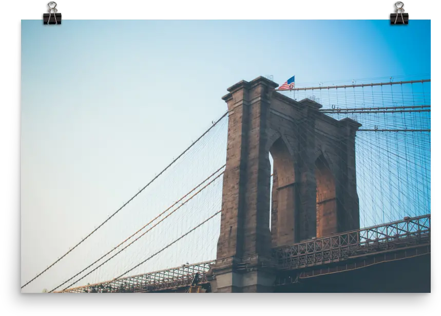 Brooklyn Bridge Poster Brooklyn Bridge Park Png Brooklyn Bridge Png