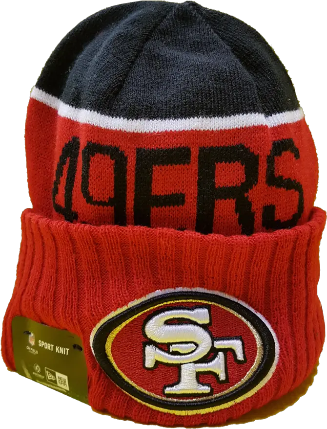 San Francisco 49ers Cuffed Beanie Toque San Francisco 49ers Png 49ers Logo Png