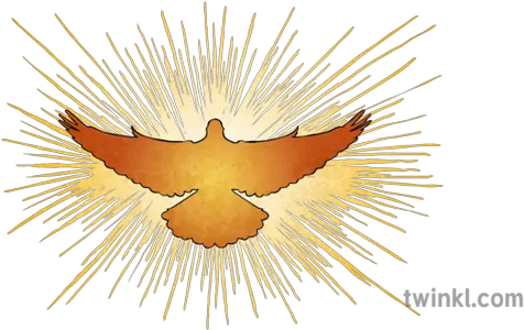 Holy Spirit Illustration Golden Eagle Png Holy Spirit Png