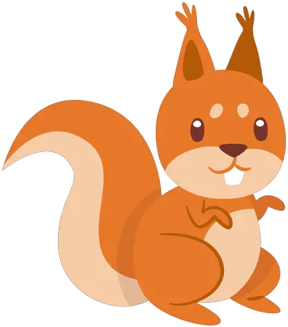 Transparent Png Svg Vector File Transparent Animal Cartoon Png Squirrel Transparent Background