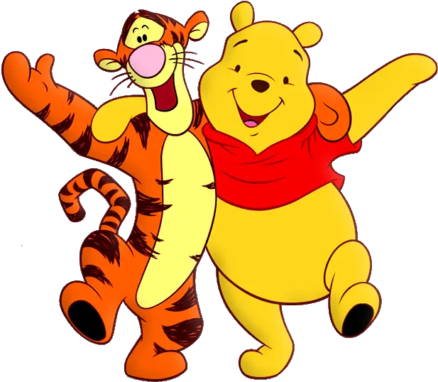 Download Free Png Cartoon Hd Dlpngcom Winnie The Pooh With Tiger Fun Png