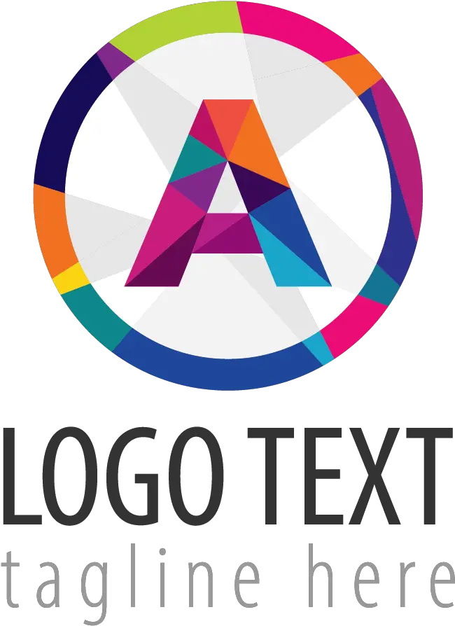 Geometric A Logo Png Logos