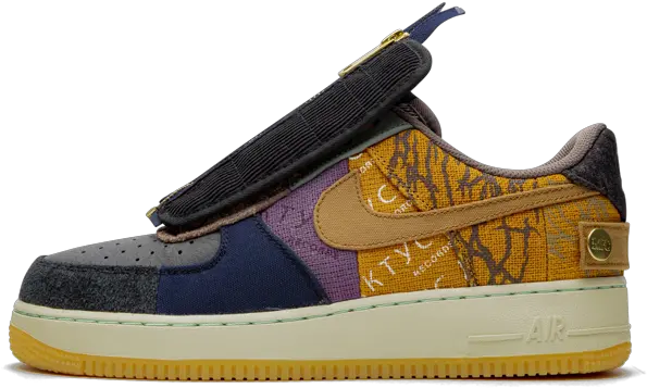 Nike Air Force 1 Low Scott Nike Air Force 1 Low Travis Scott Cactus Jack Png Travis Scott Png