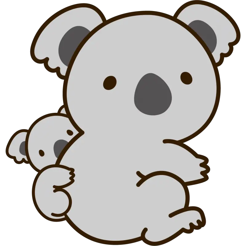 Baby Koala Stickers Cute Sticker Koala Stickers Png Koala Transparent