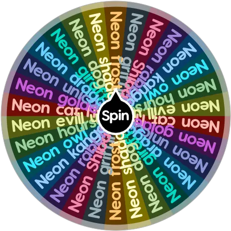 What Pet Will You Get In Adop Me Spin The Wheel App Dot Png Neon Triangle Png