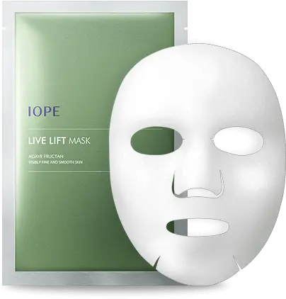 Iope Skincare Live Lift Mask Iope Iope Live Lift Mask Png Face Mask Png