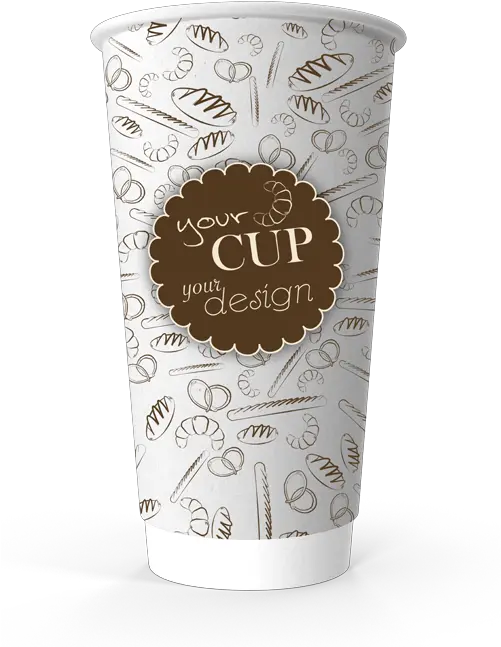 20 Oz Double Wall Paper Cup Paper Cup Png Double Cup Png