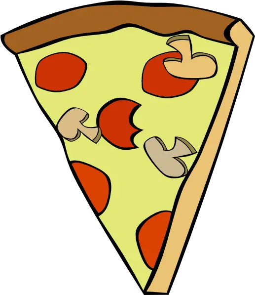 Triangle Clipart Pizza Slice Transparent Background Pizza Pizza Clip Art Png Pizza Transparent Background png