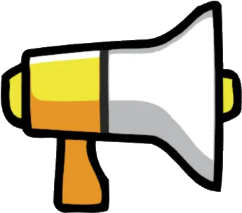 Megaphone Yellow Megaphone Clipart Png Megaphone Png