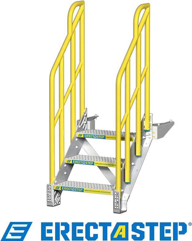 Modular Metal Stairs 3 Step Erectastep Png Stair Png