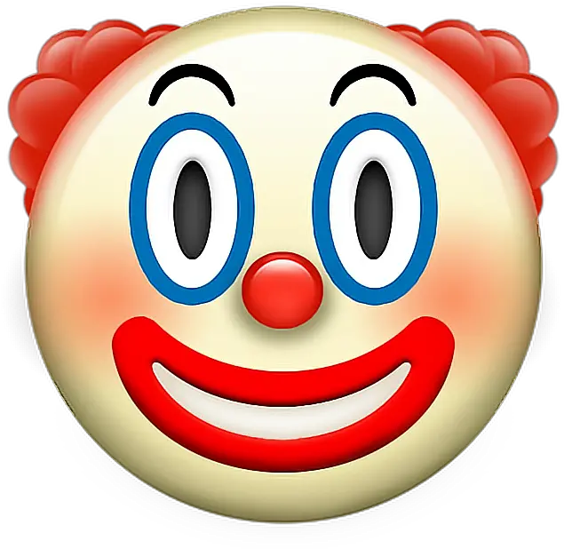 Payaso Png Emojistickers Emoji Emojifaces Clown Face Emojis Png