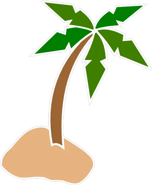Coconut Tree Clip Art Coconut Tree Vector Transparent Png Palm Tree Logo