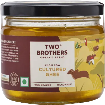 Two Brothers Organic Farms A2 Gir Cow Cultured Ghee Two Brothers Organic Farm All Products Png Icon 1000 Royal Drive Pant