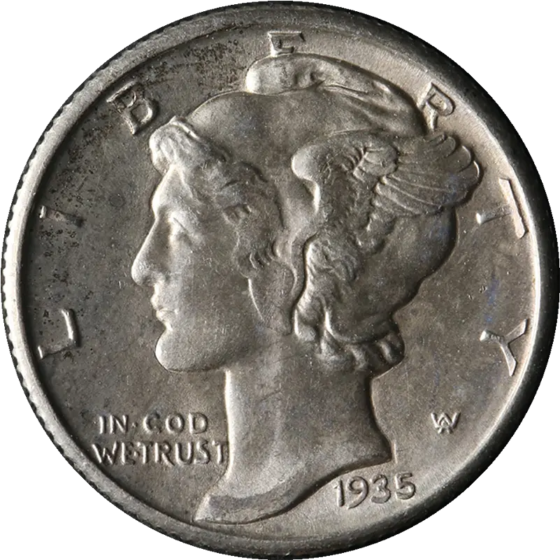 Mercury Dime History Png Icon