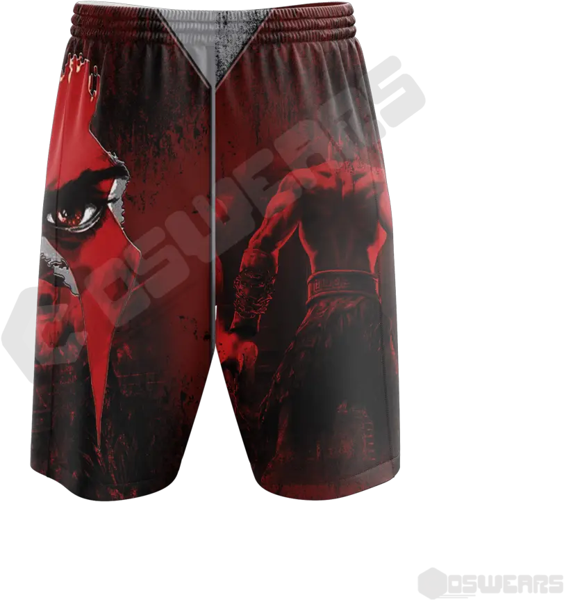 God Of War Logo Beach Shorts Solid Png God Of War Logo