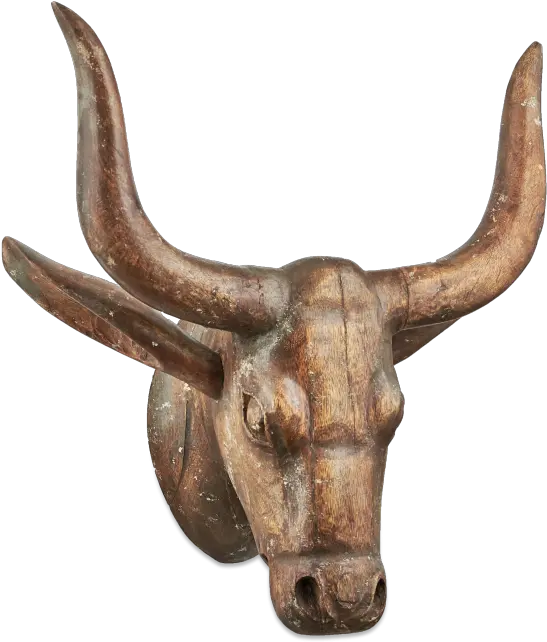 Tala Wooden Cow Head Bull Png Cow Head Png