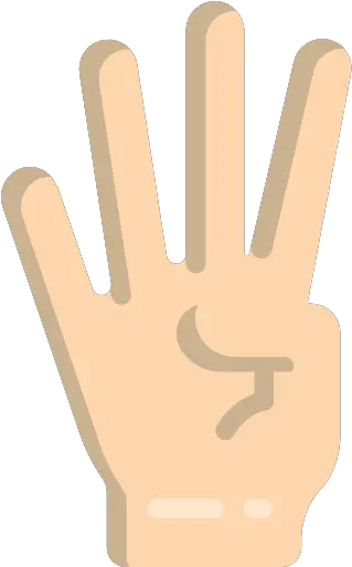Counting Free Gestures Icons Sign Language Png Create Vulcan Salute Icon In Photoshop