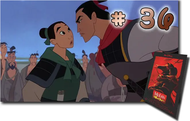 Mulan 36th Disney Classic Animated Film List Name Meme Png Mulan Png