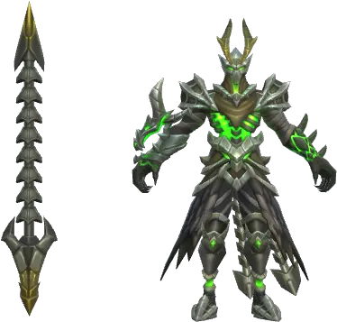 Spear Of Bone Dragon Action Figure Png Spear Transparent