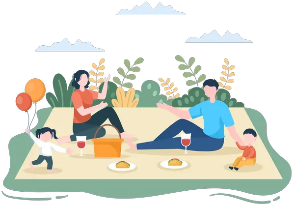 Family Picnic Icon Download In Glyph Style Picnic Png Fun Outing Icon