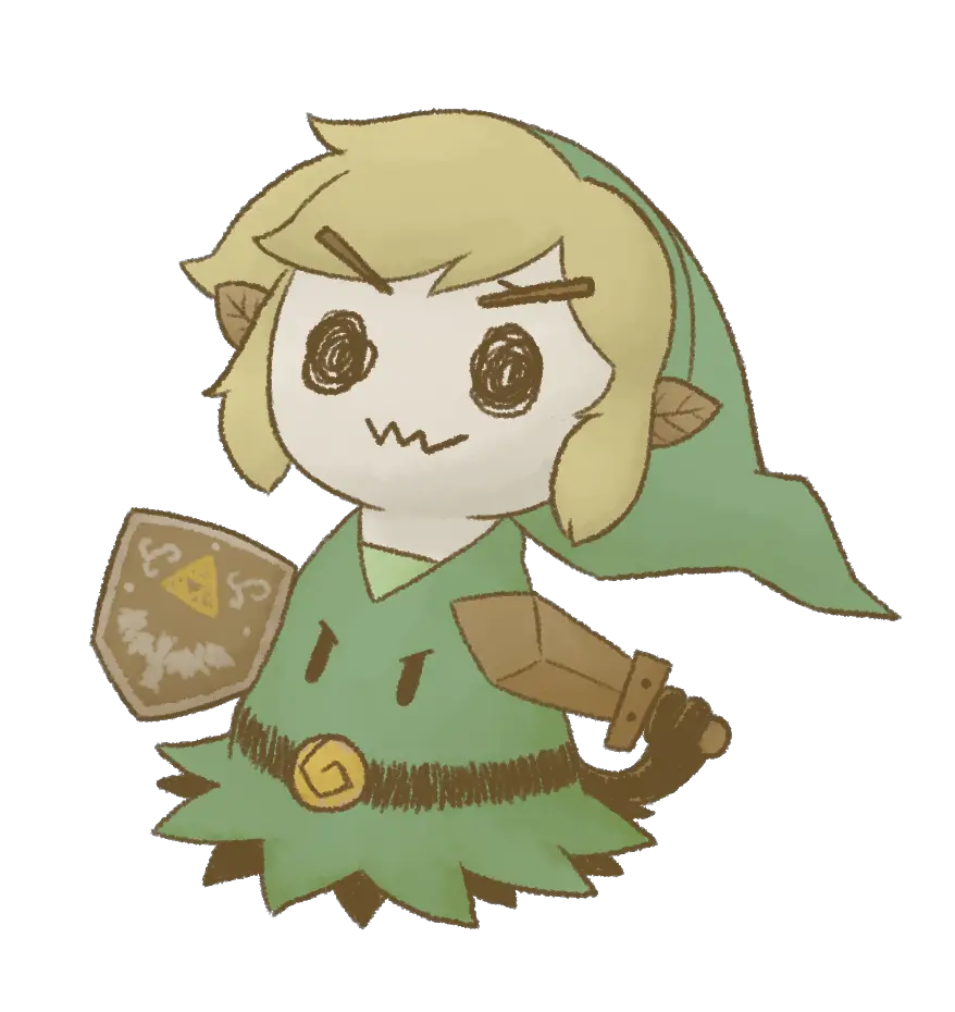 Link Mimikyu Pokemon X Legend Of Zelda Png Mimikyu Png