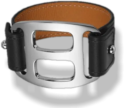 Hermes Black Chamonix Leather And Plated Silver Pagode Solid Png T Icon Palladium Belt