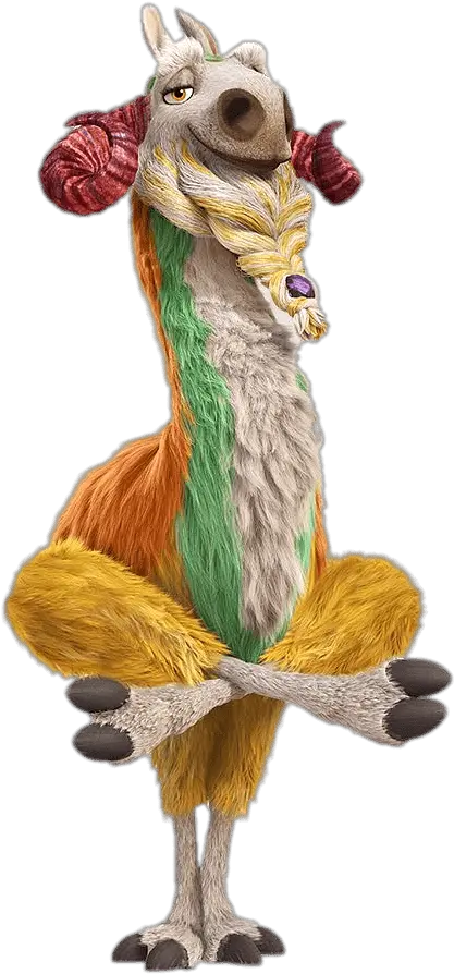 Ice Age Character Shangri Llama Goat From Ice Age Png Llama Transparent