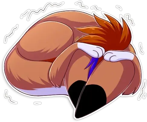 Telegram Sticker From Fennec Art Pack Fictional Character Png Bear Icon Devianart