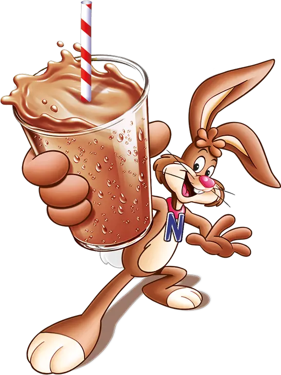 Top Companies Using A Rabbit In Logo Nestle Chocolate Milk Bunny Png Rabbit Logo