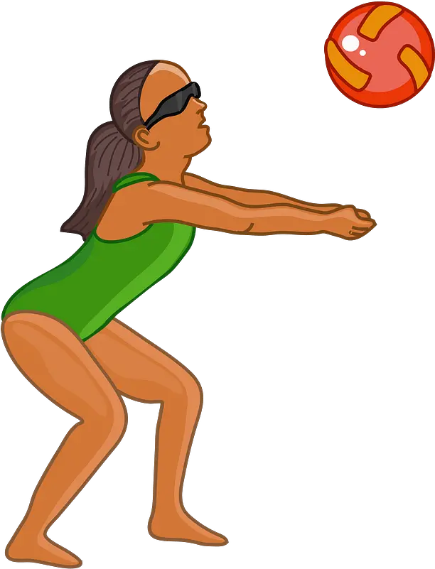 Volleyball Player Clipart Cartoon Png Volleyball Player Png