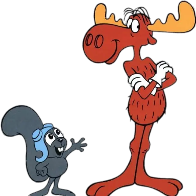 Rocky And Bullwinkle Friends Png Image