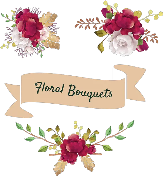 Bouquet Of Flowers Vector Png Clipart Flores Vintage Png Flowers Vector Png