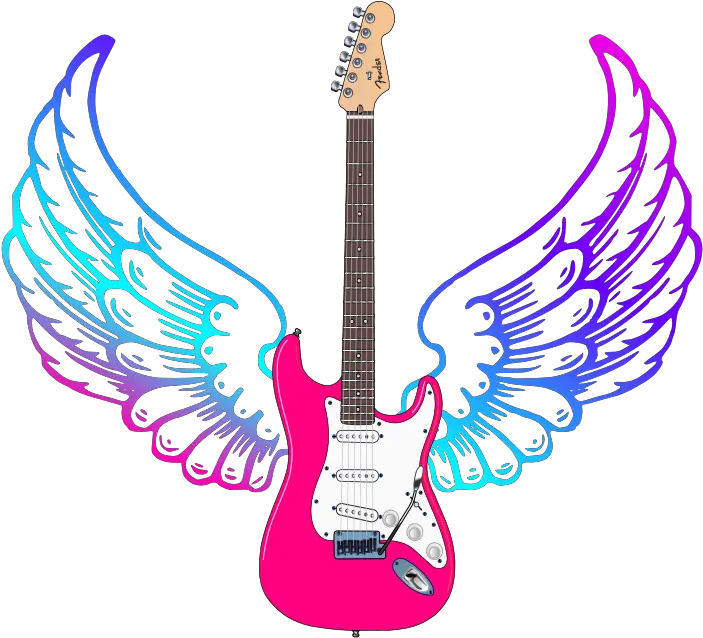 Guitar Svg Clip Arts Download Download Clip Art Png Icon Arts Angel Wings Png Clipart Guitar Clipart Png