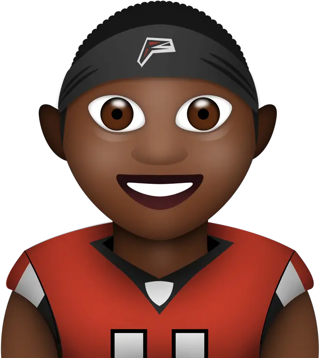 This Julio Jones Emoji Is Awesome Atlanta Falcons Emoji Png Muscle Emoji Png