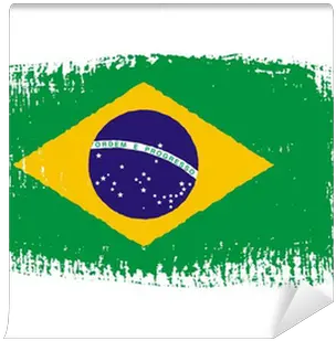Brushstroke Flag Brazil With Transparent Background Wall Mural U2022 Pixers We Live To Change Brazil Flag Concept Png Brush Stroke Transparent Background