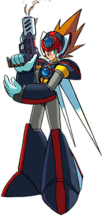 Download Megaman X Axl Render Cartoon Png Megaman Transparent