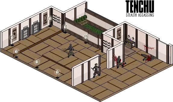 Video Game Pixel Art Isometric Freelancer Tenchu Pixel Png Video Pixel Icon