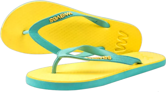 Waves Womens 100 Natural Rubber Flip Flop Png