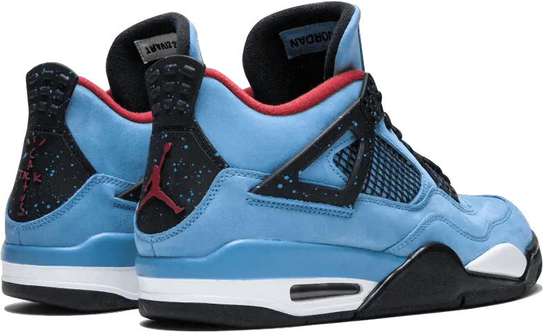 Air Jordan 4 Retro Travis Scott Cactus Jack 308497406wethenew Jordan 4 Travis Scott Azul Png Travis Scott Png