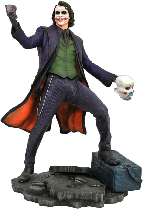 Download Hd The Dark Knight Diamond Select Toys Joker Png Joker Transparent